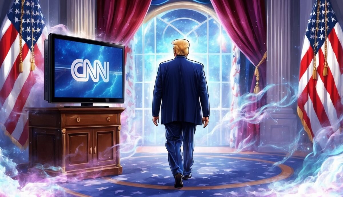 cure tds stop watching cnn take walk