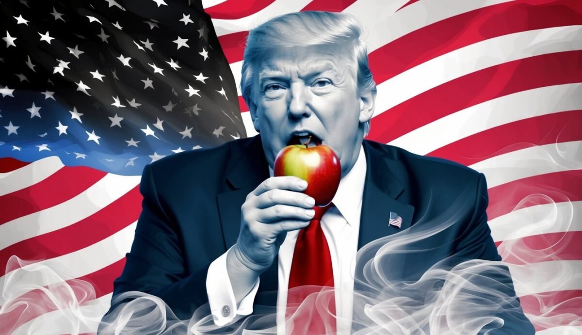 does an apple a day make the tds go away